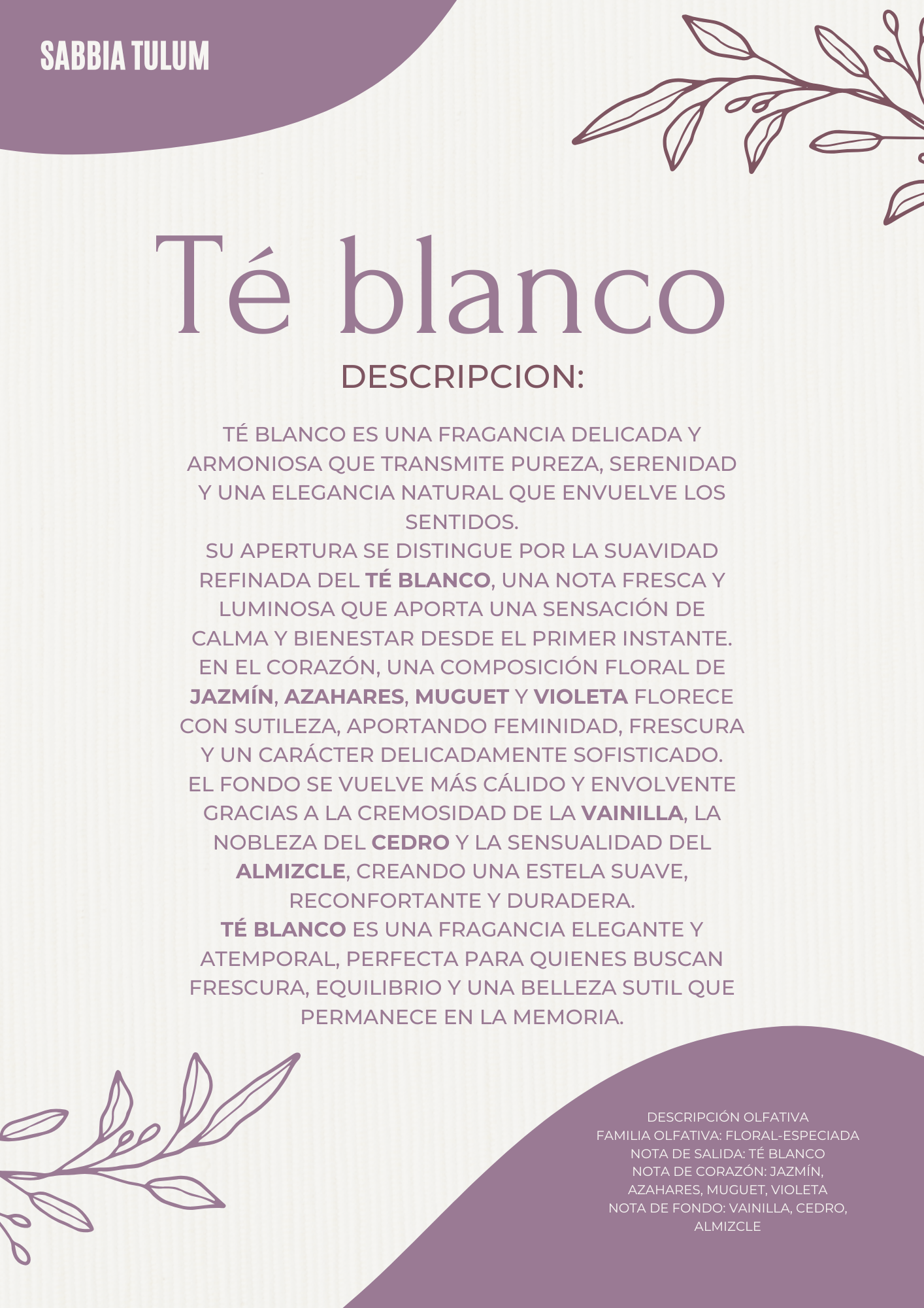 Perfume 10ml, SABBIA TULUM