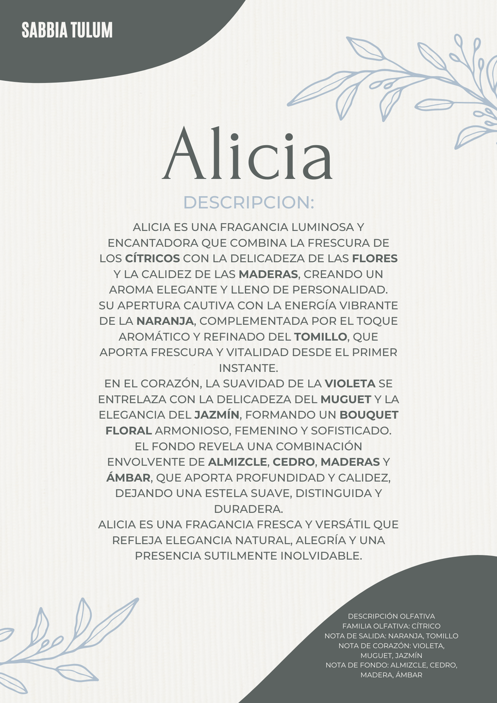 Perfume 30ml, SABBIA TULUM