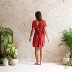 Medusita, vestido multiformas corto.