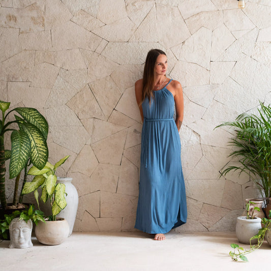 GRECIA, vestido de trenza regulable