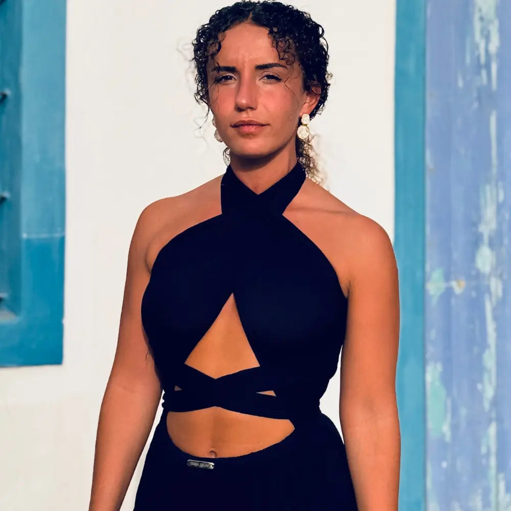 vestido largo sexy algodón bambula rayon  mujer sabbia tulum  